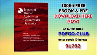 Impact of Human Activity on Groundwater Dynamics (IAHS Proceedings  Reports)