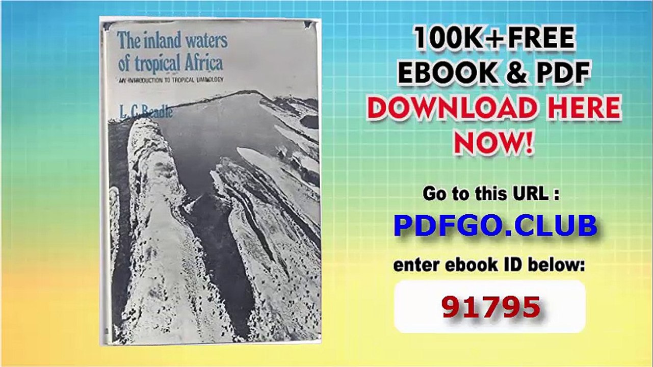 Inland Waters of Tropical Africa_ Introduction to Tropical Limnology