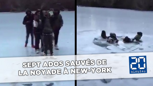 Sept ados sauvés de la noyade à Central Park