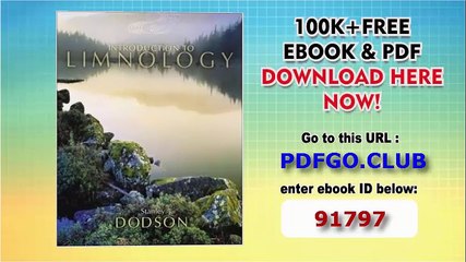 Introduction to Limnology