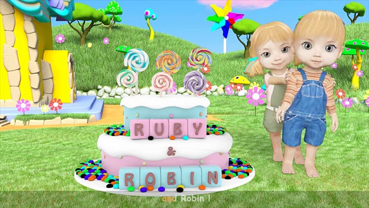 Johny Johny Yes Papa - THE BEST Collection of Cartoon Rhymes for Kids | Ruby & Robin