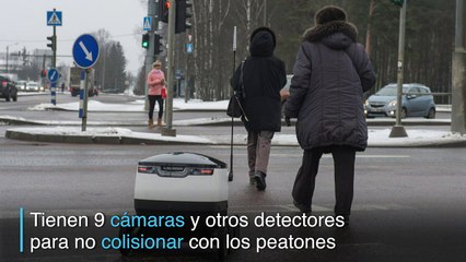 Los robots repartidores son una realidad en Estonia