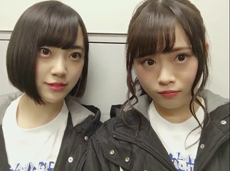 乃木坂46 山崎伶奈 755 堀未央奈 「シャキイズムペアでーす✌️(๑˃̵ᴗ˂̵)」