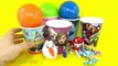 Balls Surprise Toys in Cups Hello Kitty Paw Patrol Disney Frozen Princess Elsa Anna EggVid