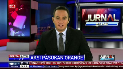 Viral, Aksi Heroik Pasukan Oranye Bersihkan Selokan