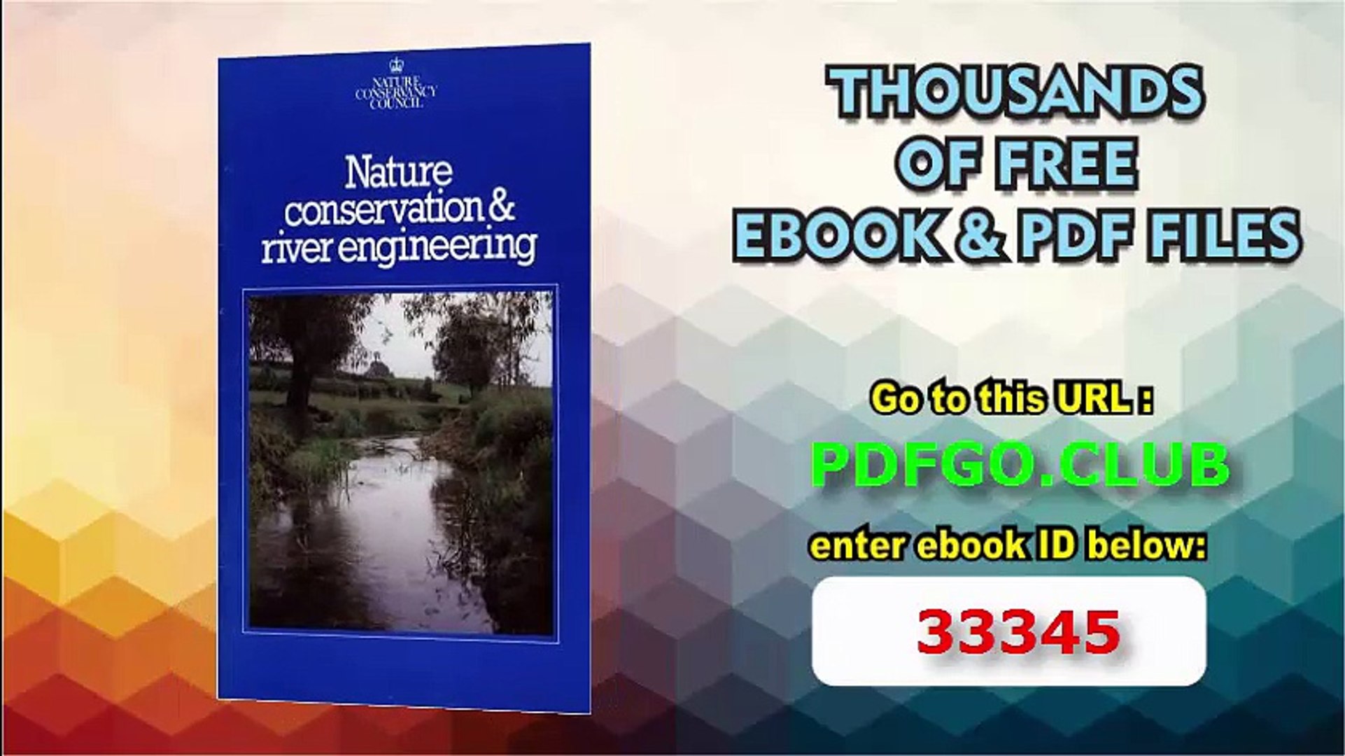 ⁣Nature Conservation and River Engineering