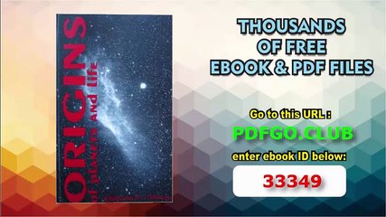 Origins of Planets and Life