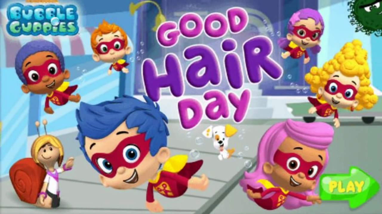 Bubble Guppies: Good Hair Day. Game For Kids