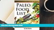 BEST PDF  Paleo Food List: Paleo Food Shopping List for the Supermarket; Diet Grocery list of