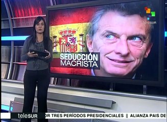 Macri realiza visita a España, busca inversiones para Argentina