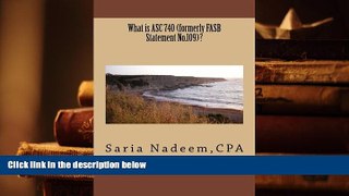 Popular Book  What is ASC 740 (formerly FASB Statement No.109)?  For Trial