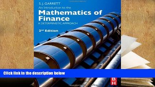 Popular Book  An Introduction to the Mathematics of Finance, Second Edition: A Deterministic