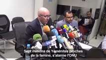 Sept millions de Yéménites proches de la famine, s'alarme l'ONU