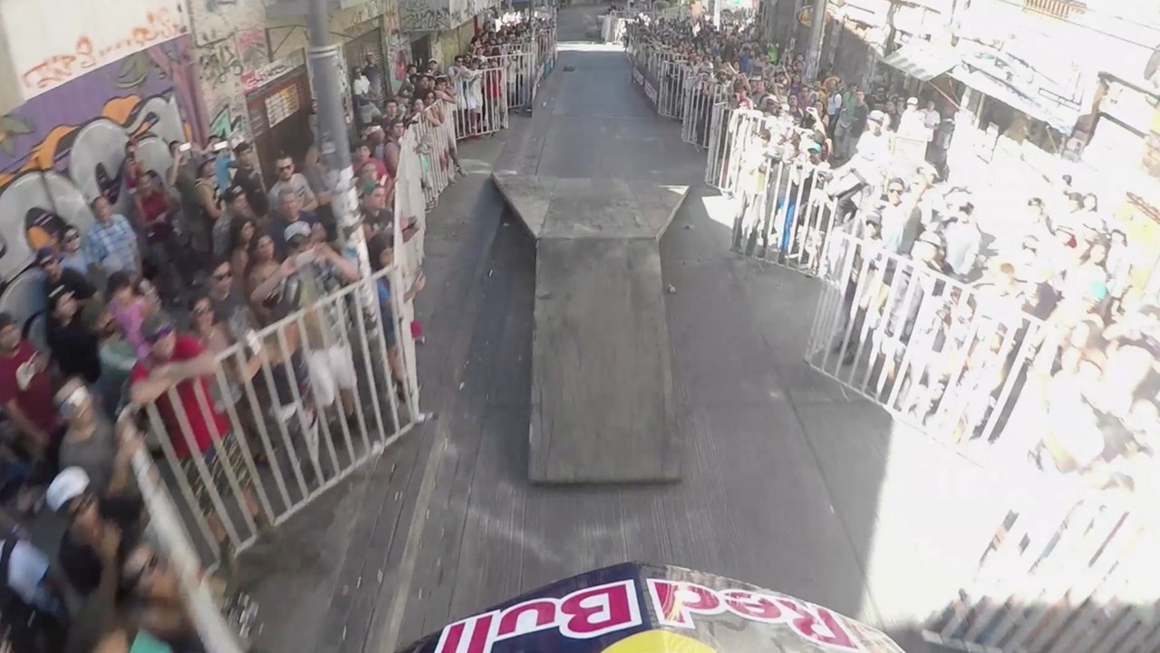 GoPro View: Tomas Slavik's Savage Urban DH Mountain Bike Run at Valparaíso