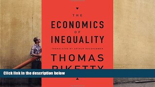Best Ebook  The Economics of Inequality  For Full