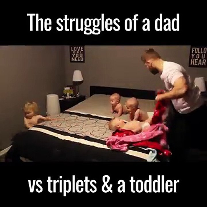 This dad is a hero! 
