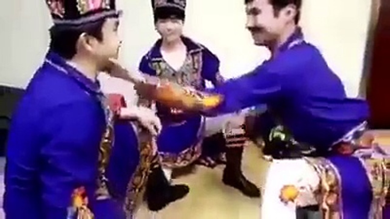 Funny slape on face