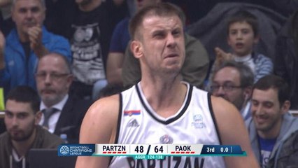 Basket Champions League - Un panier au buzzer plein de rage pour le Partizan !