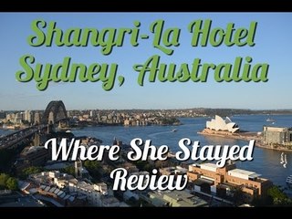 Shangri-La Hotel Sydney, Australia Review