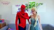 Frozen Elsa KIDNAPPED and COOKED IN POT By Vampire! w/ Spiderman Batman Superhero Fun IRL