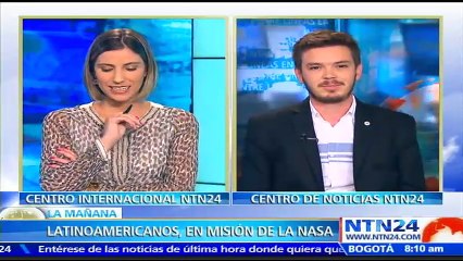 Habla en exclusiva para NTN24 Camilo Reyes, uno de los seis latinos que harán parte de la ‘Tripulación 280’ que busca es