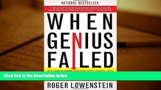 Popular Book  When Genius Failed: The Rise and Fall of Long-Term Capital Management  For Full