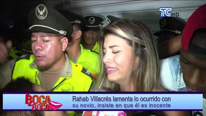 Rahab Villacrés derrama lágrimas y le pide a Xiomara R. que tenga piedad de su sufrimiento