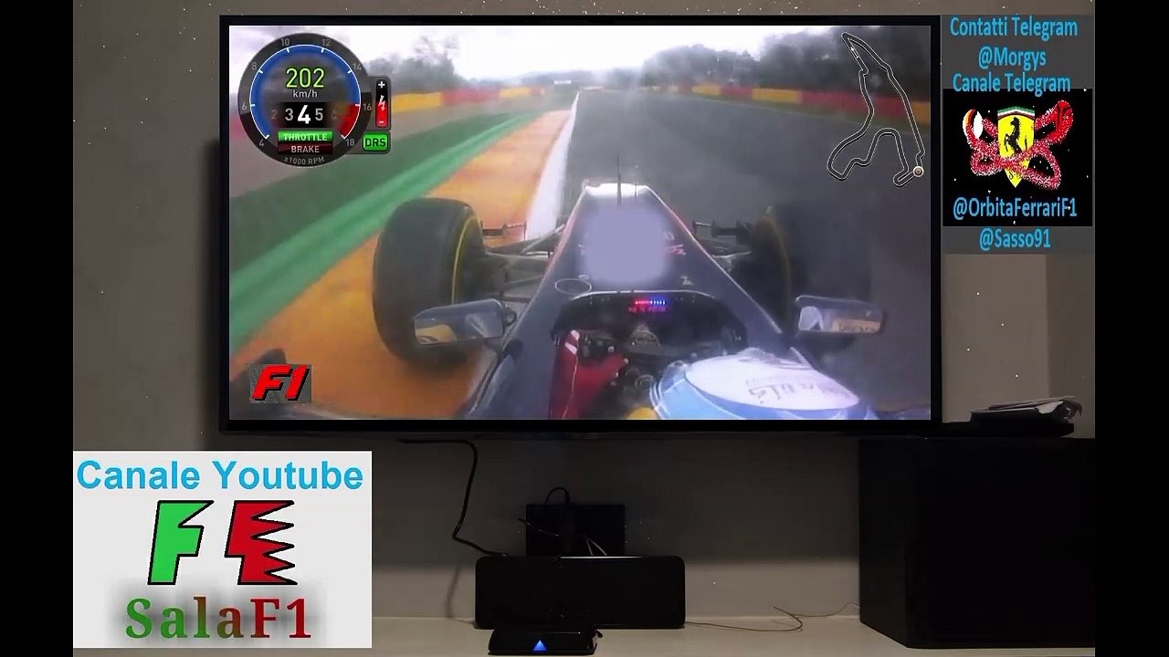Onboard - F1 2011 Round 12 - GP Belgium (SPA) J...