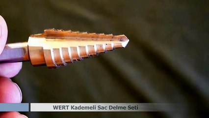 WERT 3500 Kademeli Sac Delme Seti