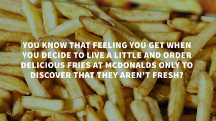 The McDonalds life hack you have been waiting for