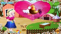 Frozen Anna Aves de corral Cuidado de Disney de la Princesa Anna de Juegos para los Niños