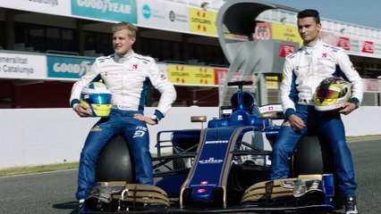 Sauber als erstes F1 Team der Saison auf der Rennstrecke