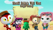 Sheriff Callie Salvaje Oeste Mutante Divertido Dedo de la Familia Rimas Por FFF