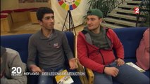 En Allemagne, des réfugiés assistent à des cours de séduction