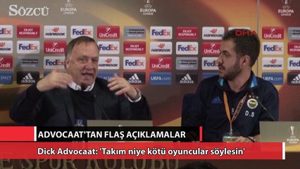 Advocaat'tan flaş açıklamalar