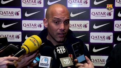 Gabri Garcia: "Me quedo con la imagen y la implicación del equipo"