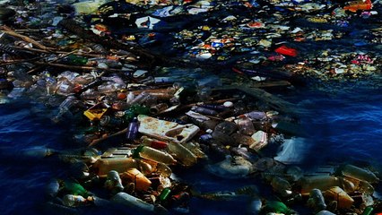 O continente de plástico