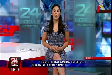 Surco: sicarios asesinan a un hombre de tres disparos