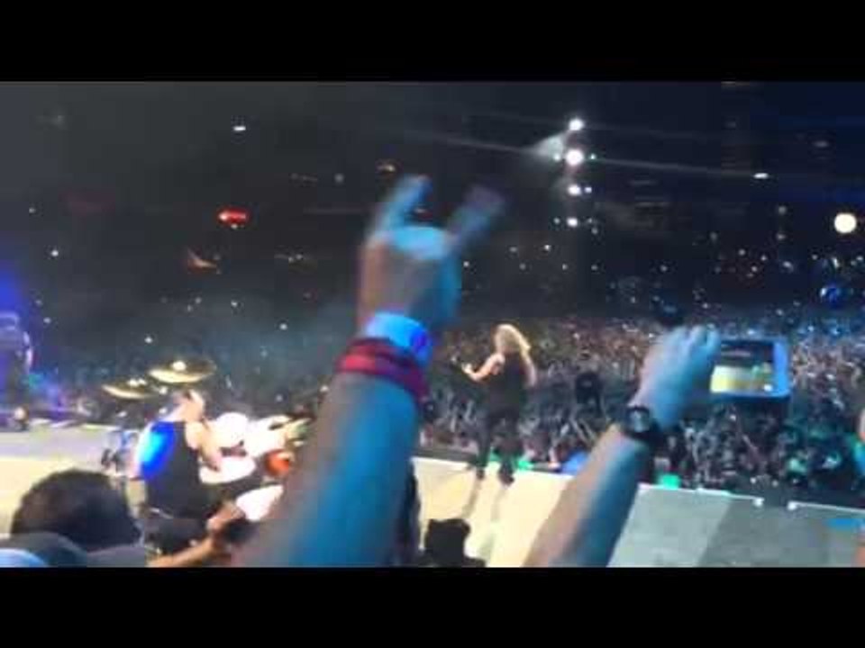 Metallica, "Enter Sandman" at Lollapalooza