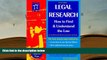 BEST PDF  LEGAL RESEARCH: How to Find   Understand the Law (6th ed.) BOOK ONLINE