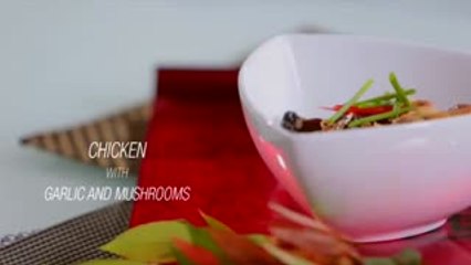 Chicken With Garlic And Mushrooms