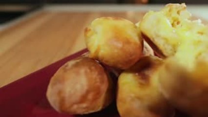 Volcanic Ciabatta Stuffed With Mascarpone, Truffle Oil & Parmesan Cream