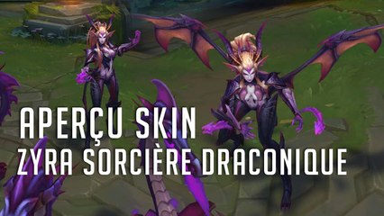 Zyra sorcière draconique - Aperçu Skin