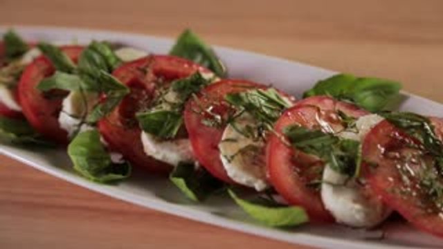 Fresh Mozzarella Cheese And Tomato Salad