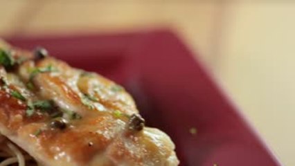 Lemon Caper Sauce Chicken