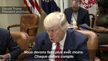 Donald Trump présentera son premier budget mi-mars