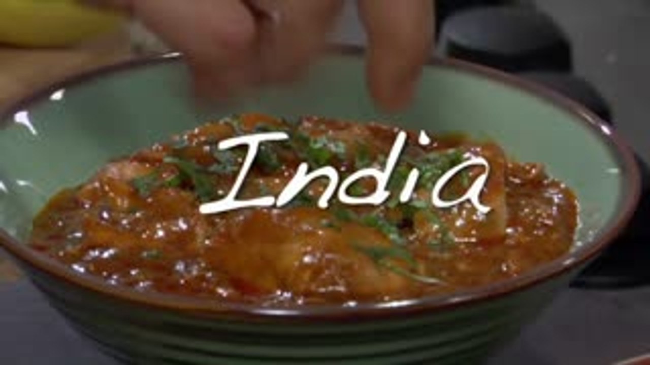 Spicy Green Beans And Kung Pao Shrimp