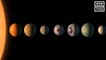 NASA Scientists Discovered Seven Earth Sized Planets Orbiting A Star Near Our Solar System