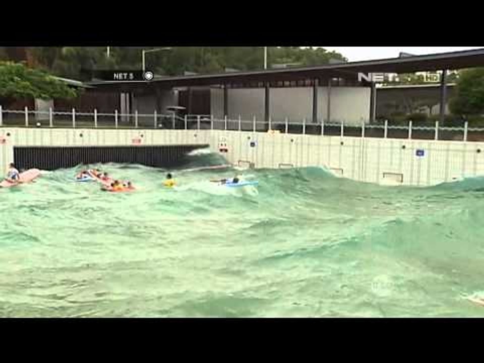 Belajar Selancar di Kolam Ombak Buatan di Darwin Australia - NET5