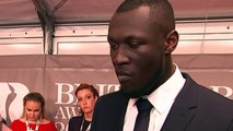 Stormzy is ‘just happy to be’ at the Brit Awards